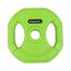Pump rubber weight discs with Ø 31mm handles (set of 2) | 2.5 KG, Colour: Green, Additional Weight: 2.5 kg