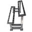 Rack de rangement en acier pour 12 haltères, 4 image