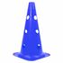 GL-7640344752147-Cones 38cm 12 holes for milestones &#216; 25mm (set of 2) |&nbsp; Blue