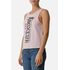BTW3303229CCPINKXL-Basic Tank Top With Front Logo