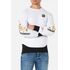 BXM0400224AT-WH-M-Sweatshirt With Letter Print