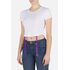 BXW0200357ARWHL-Cropped T-Shirt W/ Coulisse