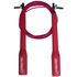 RSJRS-RED-Fitness First adjustable steel jumping rope red