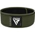 RDXWBS-RX1AG-M-Weight Lifting Strap Belt Rx1 Army Green-M