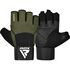 RDXWGS-W3AG-XL+-Gym Weight Lifting Gloves W3 with EVA padding