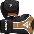 RDXBGR-T17BGL-16OZ+-RDX Boxing Glove Aura Plus T-17 Black Golden-16Oz