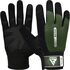 RDXWGA-W1FA-S-Gym Weight Lifting Gloves W1 Full Army Green