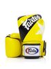 Gants de boxe Fairtex BGV1 Nation Print, Couleur: Jaune, OZ: 16oz