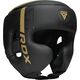 RDXHGR-F6MGL-L-Boxing Head Guard F6 KARA – Matte Gold – L