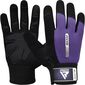 RDXWGA-W1FPR-M-Gym Weight Lifting Gloves W1 Full Purple-M