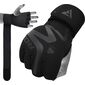 RDXGGN-T15MB-M-Grappling Glove Neoprene T15 Matte Black-M