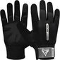 RDXWGA-W1FB-M-GYM WEIGHT LIFTING GLOVES W1 FULL BLACK PLUS-M