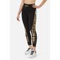 BXW1000336AT-BK-S-Lettering Printed Leggings