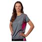 Tee Shirt Femme Technic Gris/Fuschia Tl