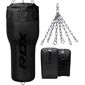 RDX 3-in-1 Winkel-Boxsack Full Black mit Handschuh-Set