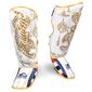 Schienbeinschoner Phantom Muay Thai – Weiss/Gold – S/M