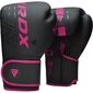 Boxhandschuhe RDX F6 Kara – Schwarz/Rosa – 14oz