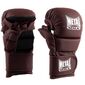 MMA Sparring Handschuhe Metal Boxe The Shell Bordeauxrot XL