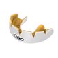 Mundschutz Instant Custom Fit OPRO Zahnspange – Weiss/Gold