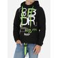 Kapuzenpulli Plus Rippen-Rollkragenpullover