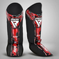 Schienbeinschoner RDX Aura F17 Schwarz/Rot - Grösse M