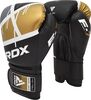 RDX F7 Ego Boxing Gloves, Colour: Gold, OZ: 16oz